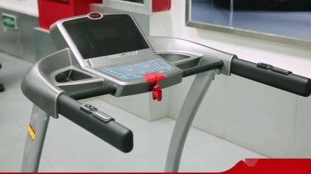 Consola LED plegada para uso doméstico, cinta de correr motorizada, máquina cardiovascular para gimnasio