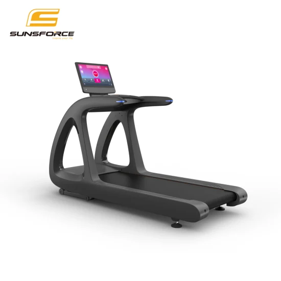 Fabricante China con CE/En957/TUV/SGS/OHSAS/Imps Gimnasio con pantalla táctil de 21,5 pulgadas Equipo de fitness de grado comercial Cinta de correr para deporte
